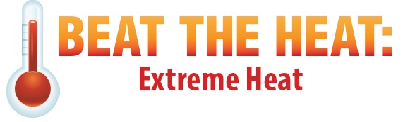 beat the heat extreme heat logo