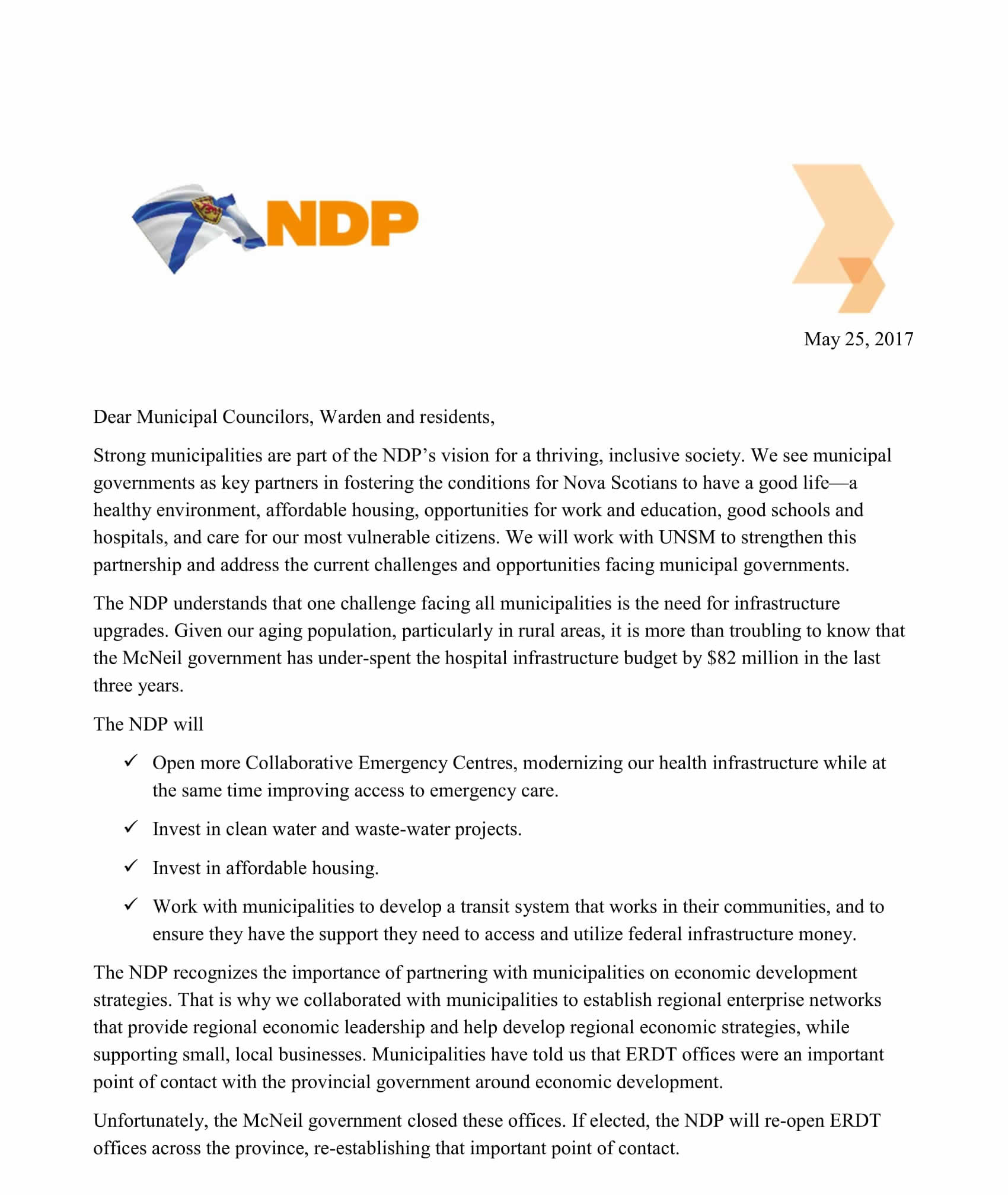 NDPletter to Annapolis Municipal Council 1