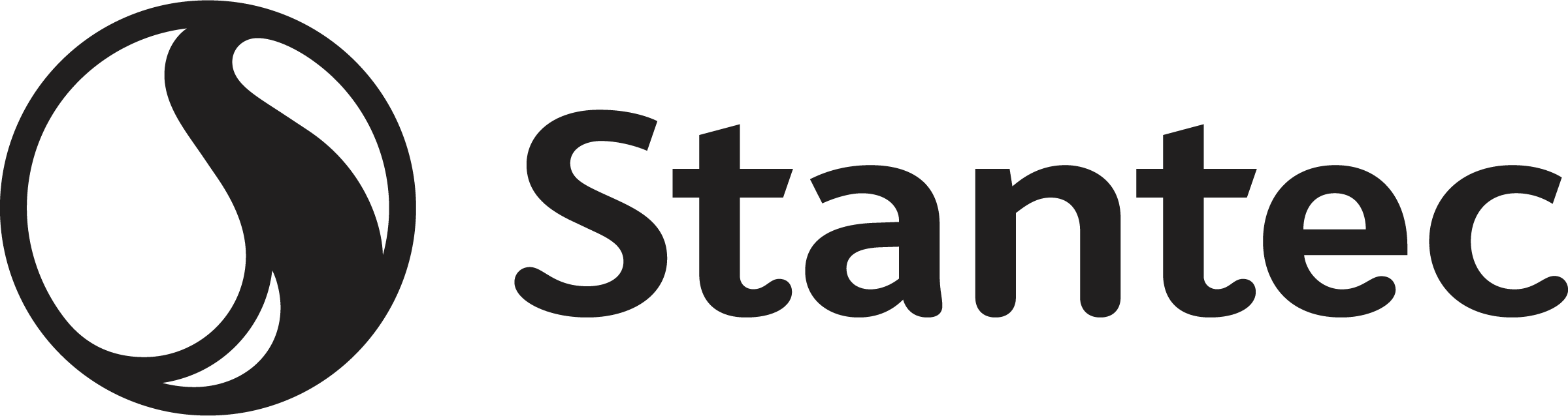 Stantec logo black