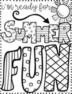 Youth Colouring Page I