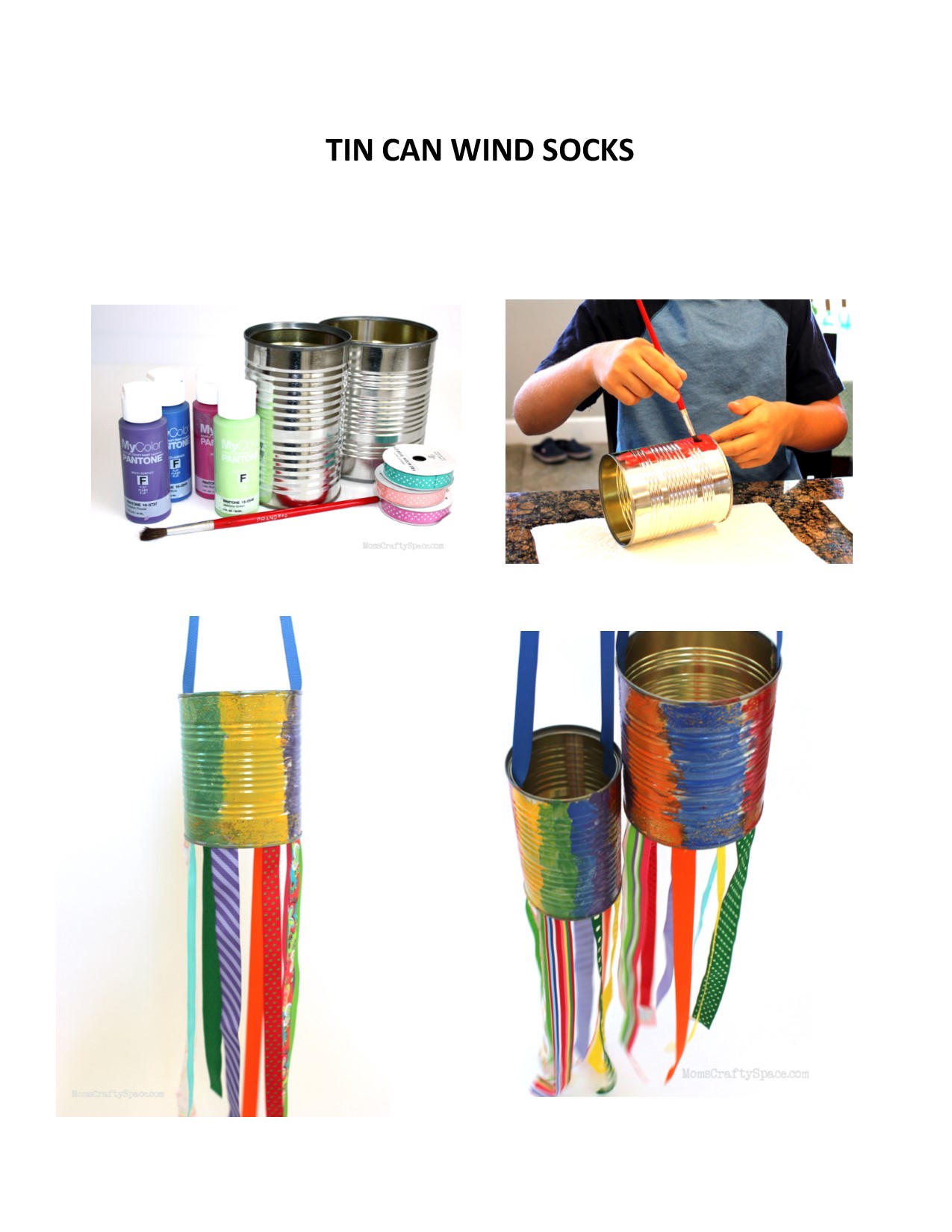 Tin Can Wind sock