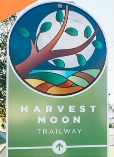 Harvest Moon Trail sign cropped