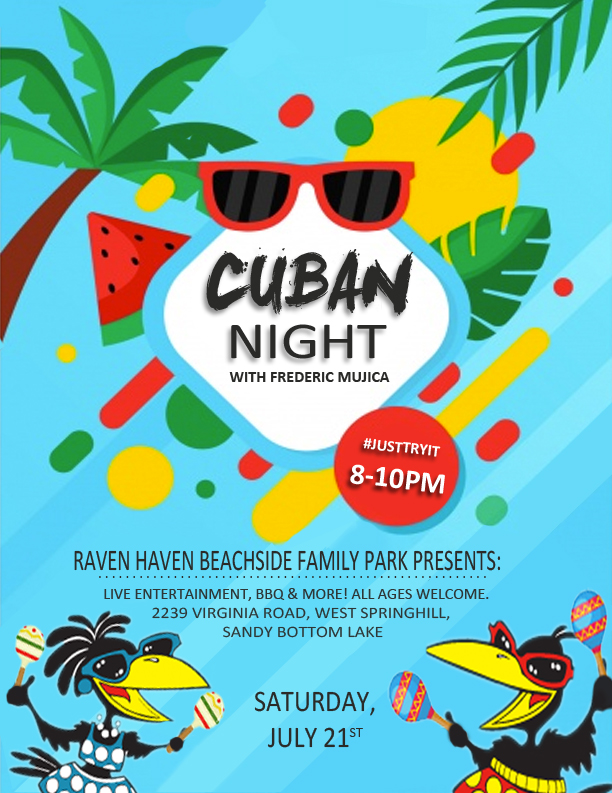 Cuban Night July 21 18