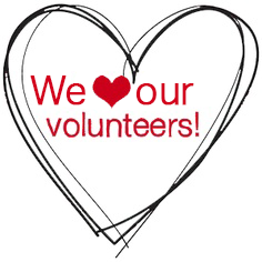 we love our volunteers