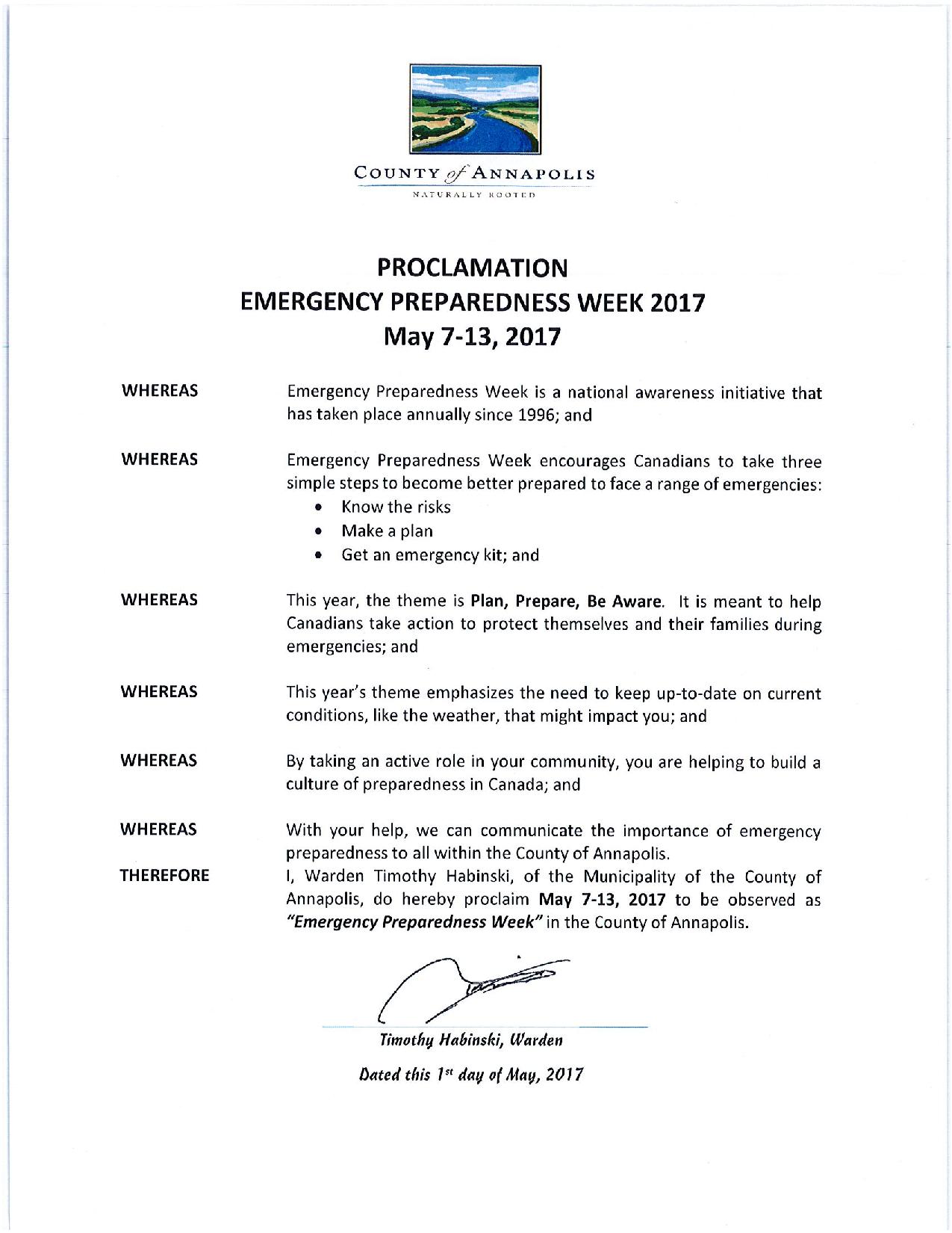 2017 18EmergencyPreparednessWeek