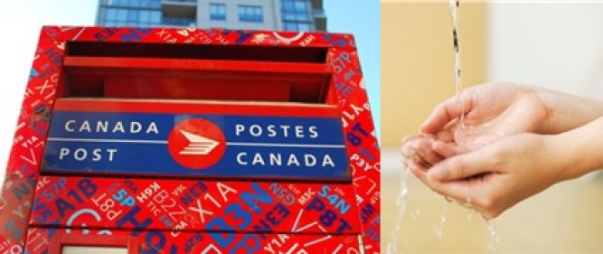 Canada Post Rotating Strike and Your Water Bill